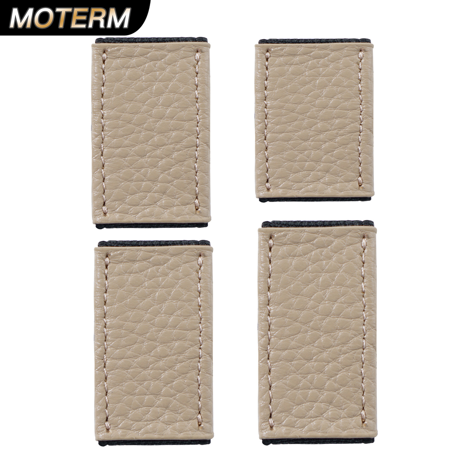 Leather Work Notepad - Moterm Leder-Penloop, elastische Bleistiftschlaufe am Riemen,