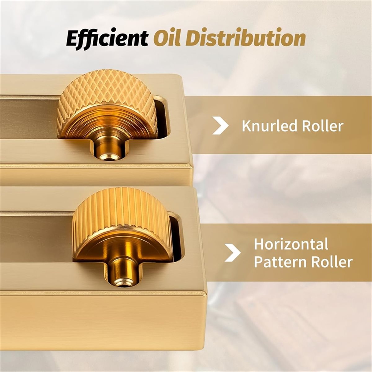 Leatherwork Roller - Lederkantenroller für Ölfarben, Lederkanten-Veredelungswerkzeug aus Metall