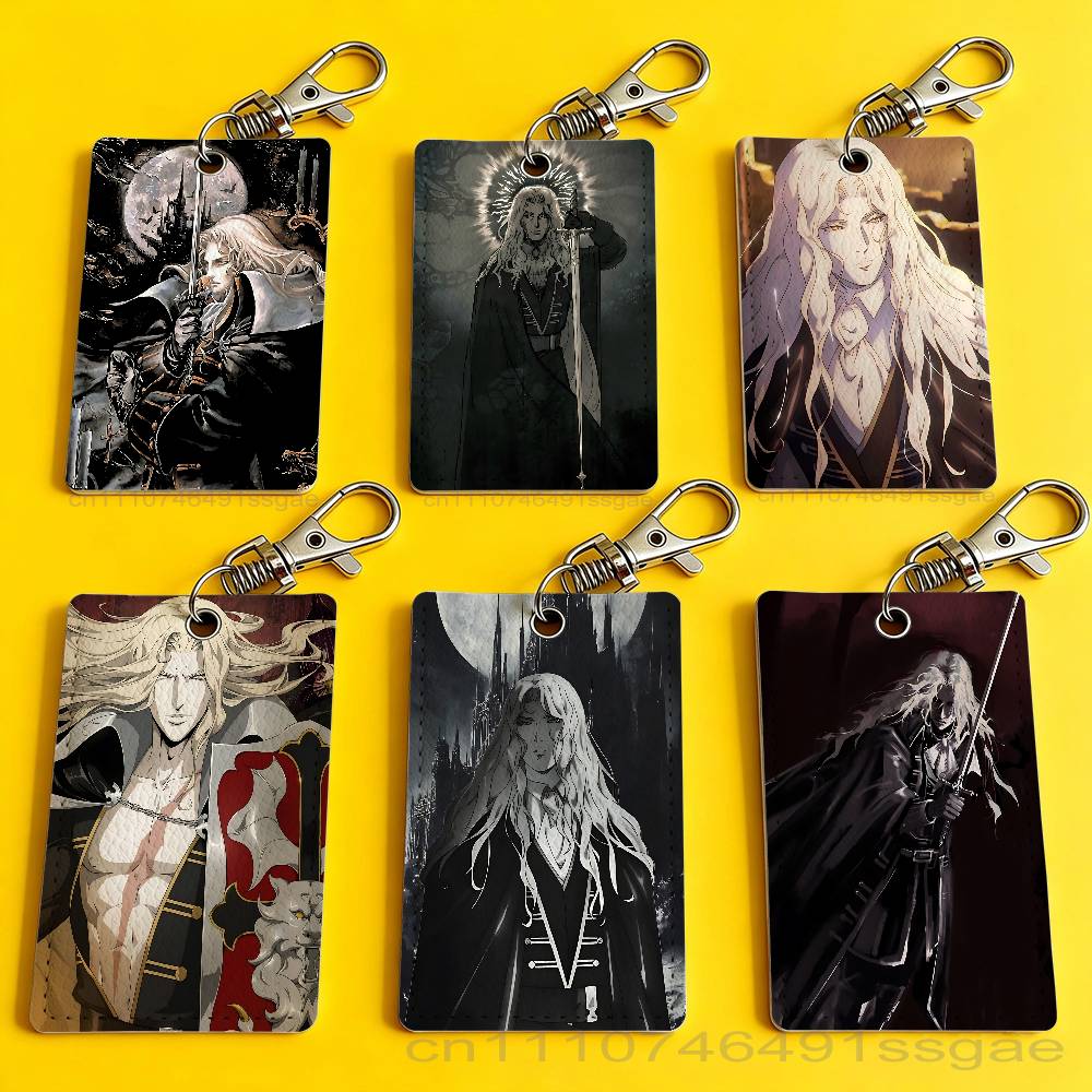 Leather Works - Game C-Castlevania Alucard Ausweishalter, Schlüsselanhänger für
