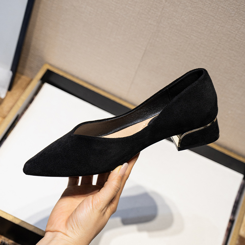 Damen Spitze Schuhe mit Blocka – Leather Works Bewertung und Preis