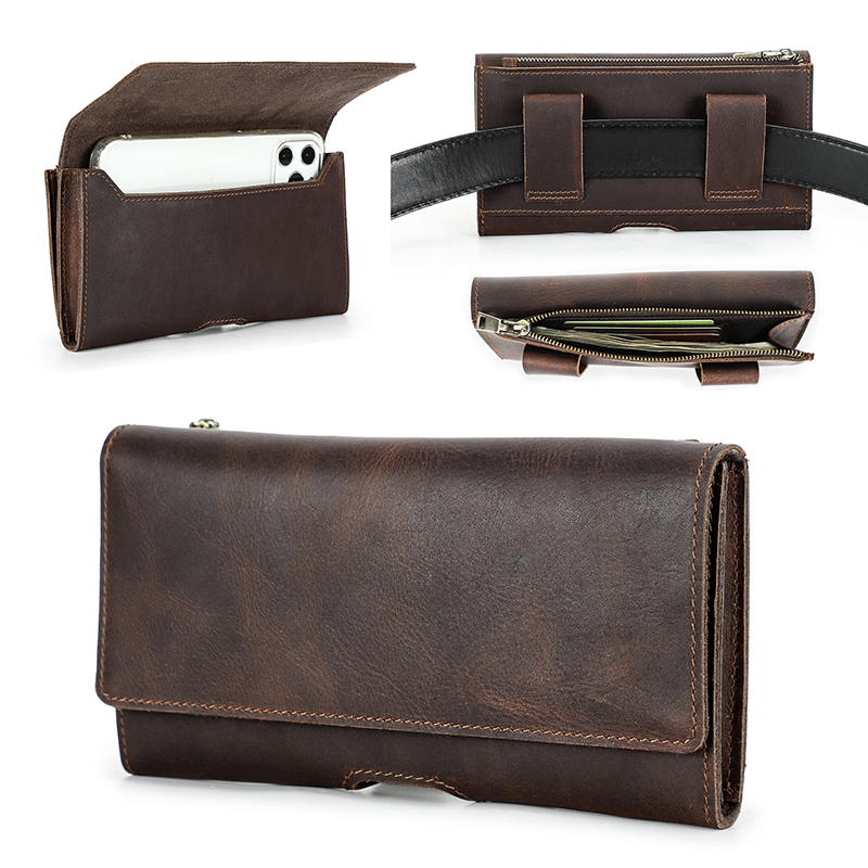 Rindsleder Hüft tasche Telefon – Leatherwork Belt Bewertung und Preis