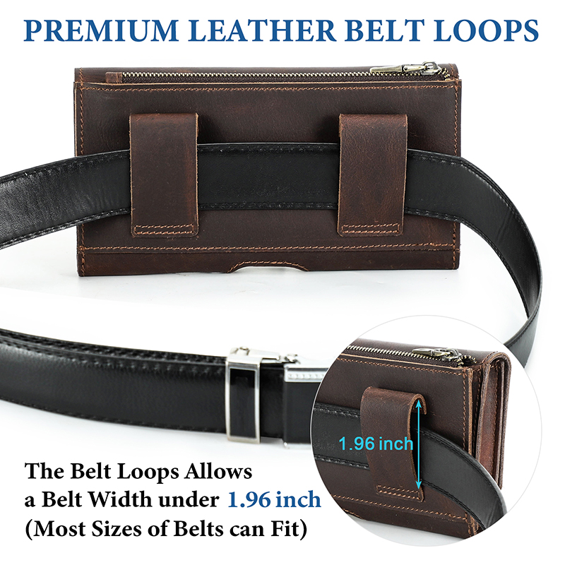 Rindsleder Hüft tasche Telefon – Leatherwork Belt Bewertung und Preis