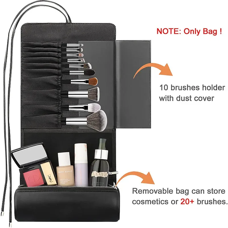 Frauen Make-Up Pinsel Tasche R – Leatherwork Roller Bewertung und Preis