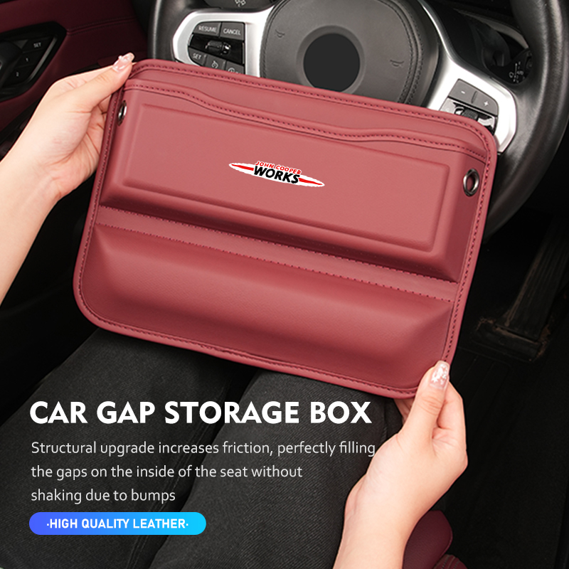 Auto-Sitzlücken-Organizer aus  – Leather Work For Car Bewertung und Preis