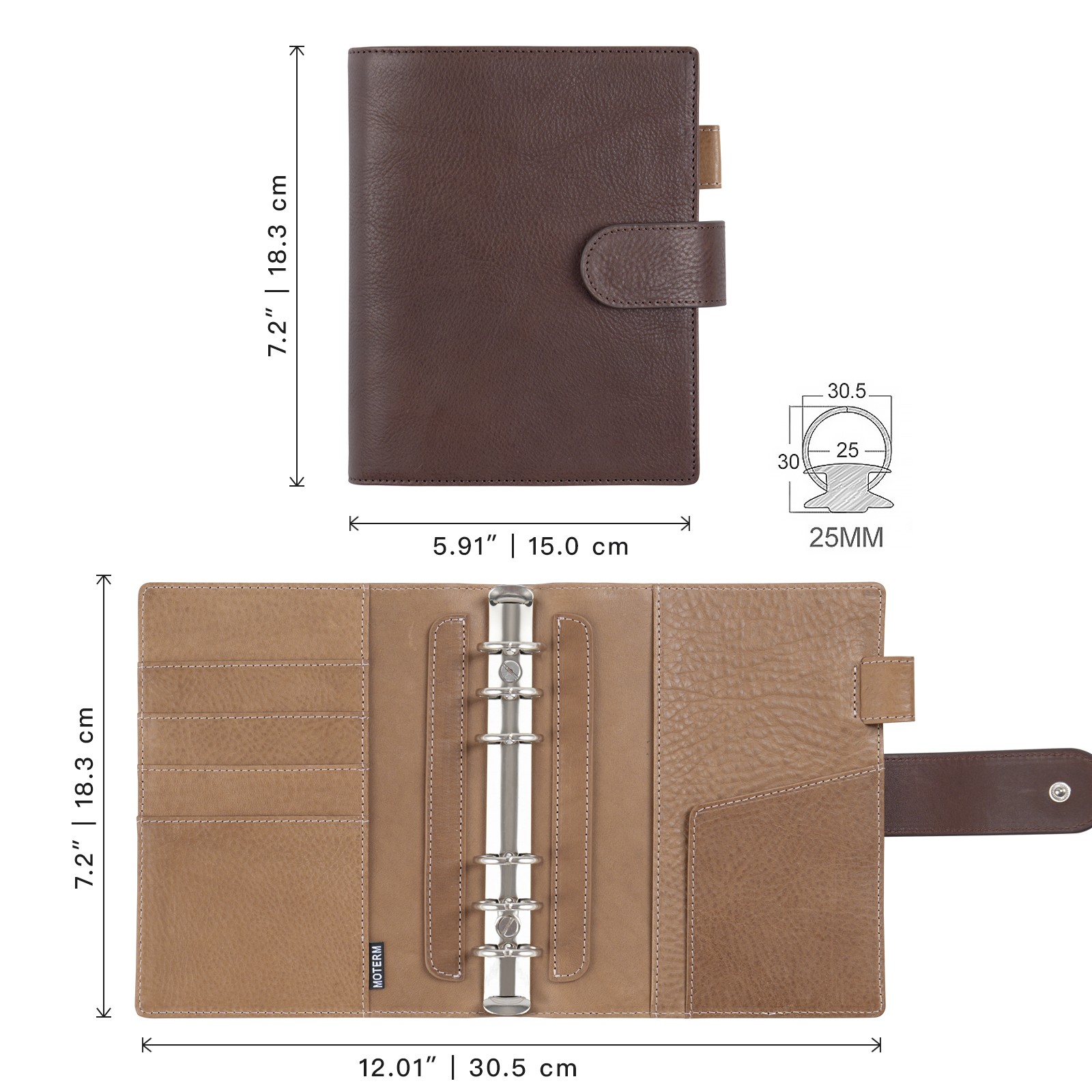 Moterm Franklin Covey Compact  – Leather Work Notepad Bewertung und Preis