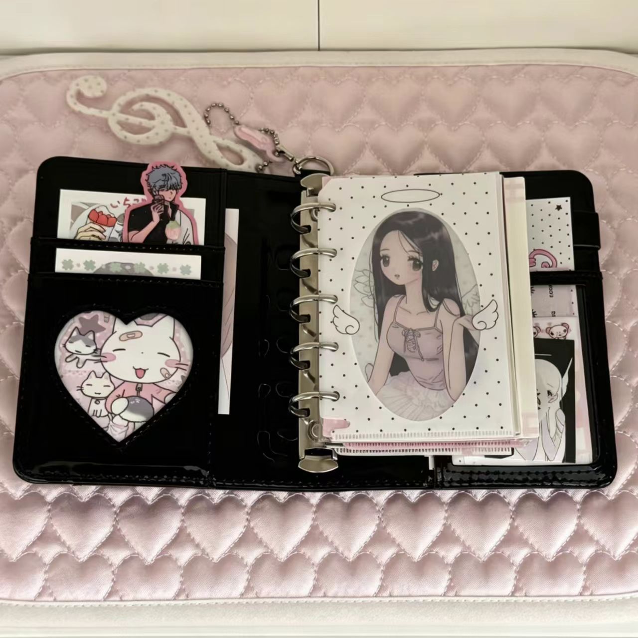 Koreanischer Stil Polka Dot He – Leather Work Notepad Bewertung und Preis