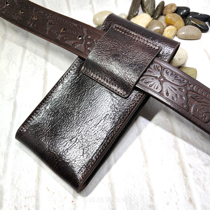 Handy Hüft tasche Echt leder H – Leatherwork Belt Bewertung und Preis