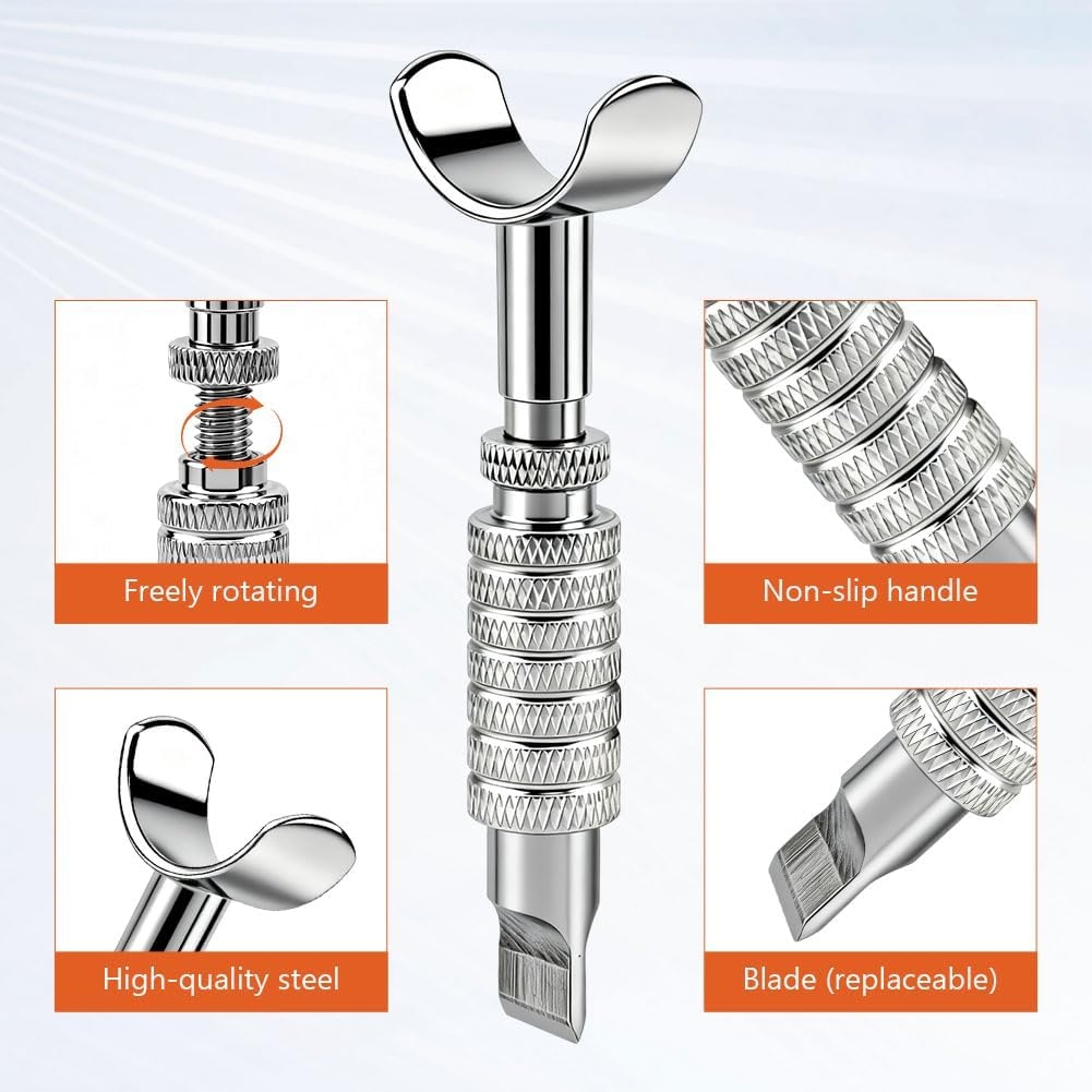 Leder-Drehmesser, verstellbar  – Swivel Knife Tool Bewertung und Preis