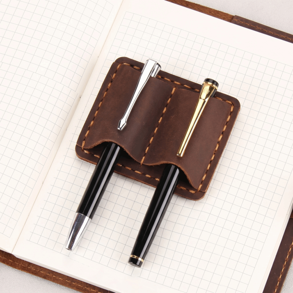 Doppelter Vintage-Leder-Stifth – Leather Work Notepad Bewertung und Preis