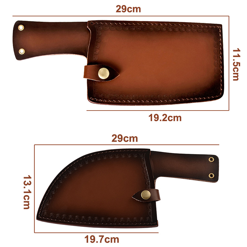 Küche Chef Cleaver Hacken Mess – Leatherwork Roller Bewertung und Preis