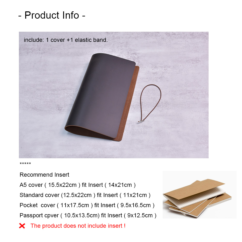 DIY Notizbuchhülle Crazy Horse – Leather Work Notepad Bewertung und Preis