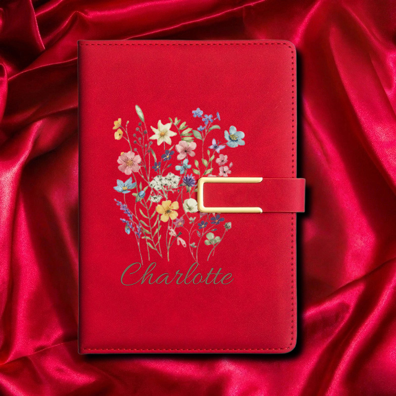 A5 Blumen-Monogramm Personalis – Leather Work Notepad Bewertung und Preis
