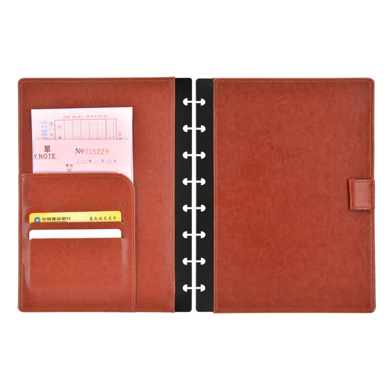 Loseblatt-Notizbuch mit Ledere – Leather Work Notepad Bewertung und Preis