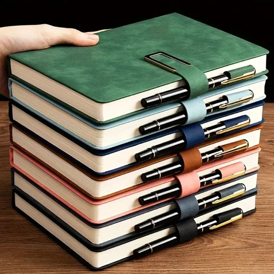 1 Stück Vintage A5 Leder-Notiz – Leather Work Notepad Bewertung und Preis