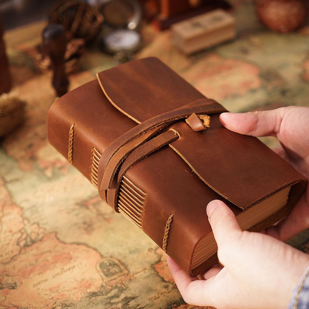 Handgefertigtes Leder-Notizbuc – Leather Work Notepad Bewertung und Preis